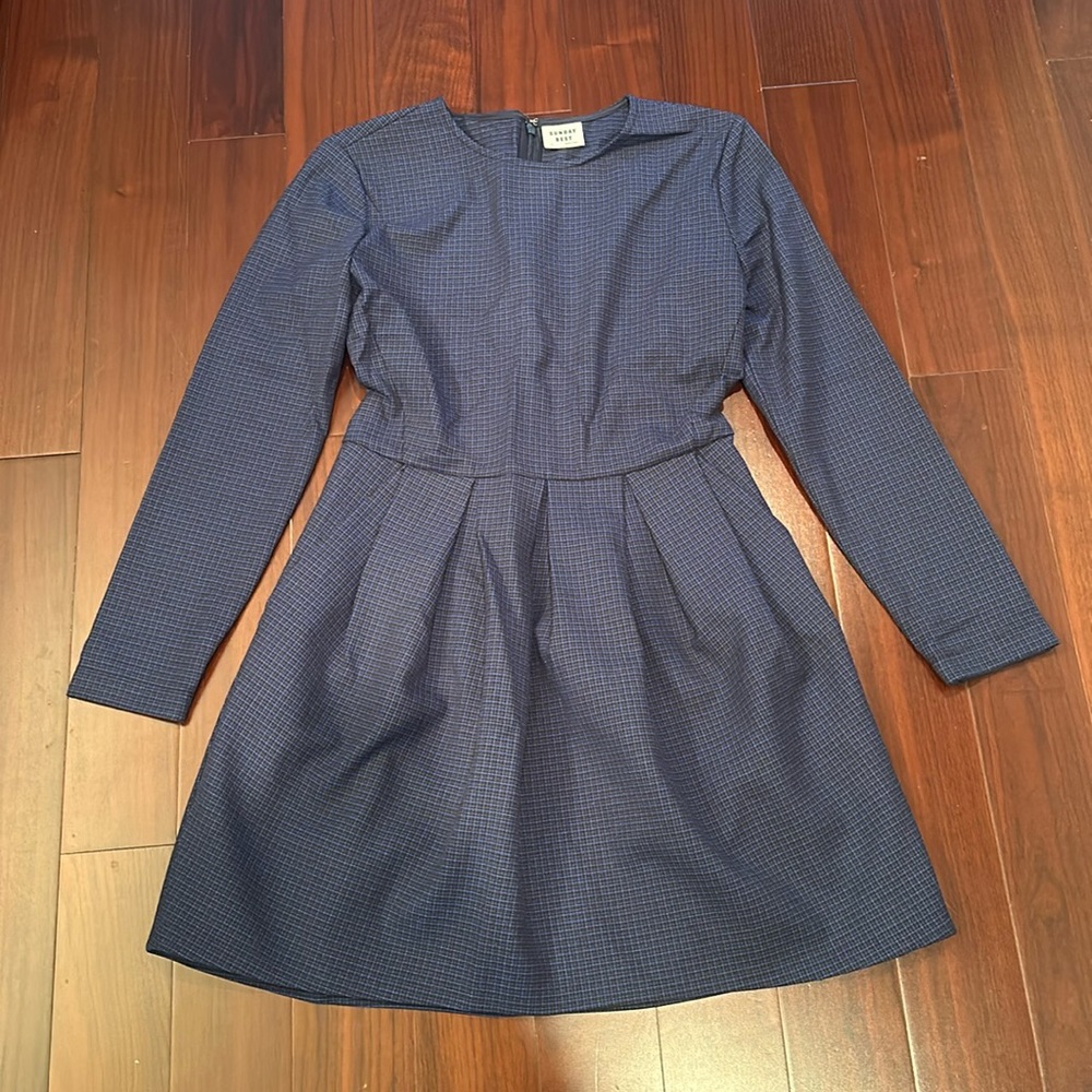 Aritzia Blue Mini Dress